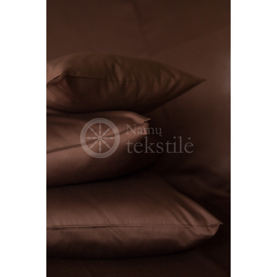 Satin pillowcase (brown)